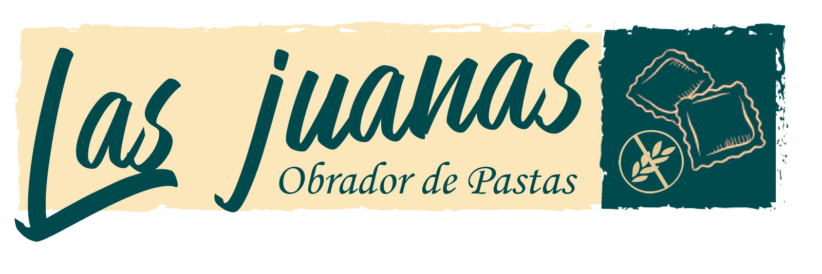 Logotipo del obrador de pastas las juanas para la plantilla de email